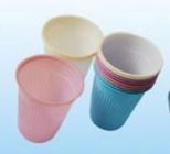 Красочные чашки 5 Oz устранимые пластиковые, зубоврачебные пластиковые чашки