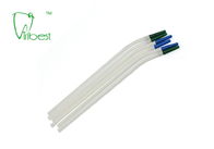 Зеленый цвет всеобщей устранимой зубоврачебной хирургической подсказки всасывания PVC подсказки зубоврачебной голубой